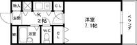サンモール616の間取り