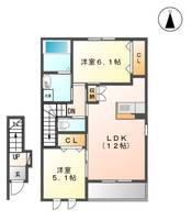 物件の間取り画像