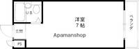 ピースハイツ長堂の間取り