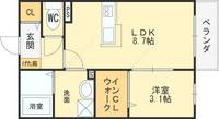 物件の間取り画像
