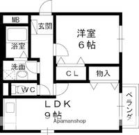 物件の間取り画像
