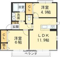 物件の間取り画像
