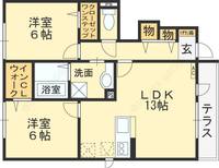 物件の間取り画像