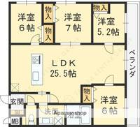 物件の間取り画像