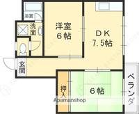 平野サニーハイツの間取り