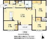 物件の間取り画像