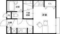 レオパレスシャルムの間取り