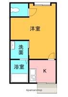 金森ハイツ205の間取り