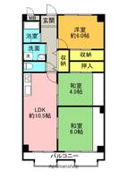 物件の間取り画像