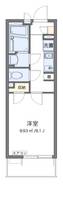 クレイノのぞみⅡ204の間取り