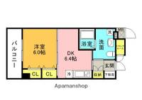 大阪府枚方市伊加賀北町の賃貸マンションの間取り