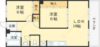 第一ハイツシャトーの間取り