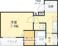 フジパレス向島町Ⅲ番館の間取り