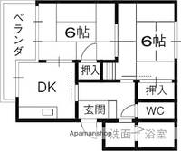 物件の間取り画像