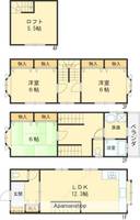 物件の間取り画像