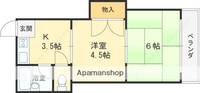 ハイツ北之町B棟303の間取り