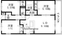 物件の間取り画像