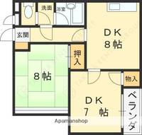 ウエストワンⅢの間取り