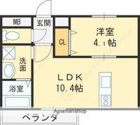 物件の間取り画像