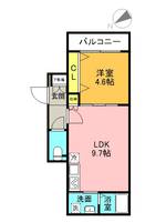 兵庫県西宮市学文殿町1丁目の賃貸アパートの間取り