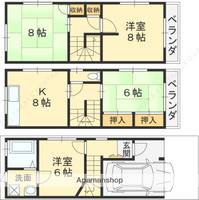 物件の間取り画像