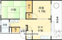 サンライフ岡山B棟の間取り