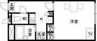 レオパレスTN壱番館の間取り