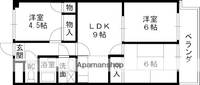 大阪府高槻市真上町6丁目の賃貸マンション201の間取り