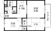 物件の間取り画像