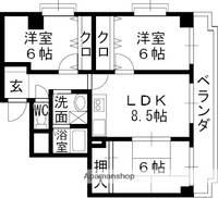 物件の間取り画像