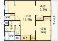 物件の間取り画像