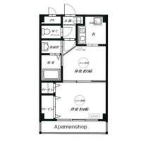 大阪府大阪市淀川区西宮原1丁目の賃貸マンションの間取り