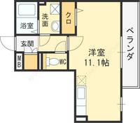 ハナミズキの間取り