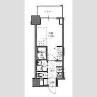 SーRESIDENCE福島玉川UNO1202の間取り