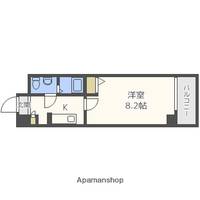 大阪府大阪市淀川区宮原1丁目の賃貸マンションの間取り
