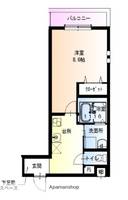 大阪府大阪市鶴見区今津中4丁目の賃貸アパートの間取り