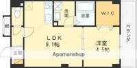 アルカンシェルコート緑橋の間取り