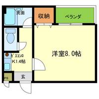 ロータリー45303号室の間取り