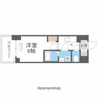 エスリード弁天町桜通レジデンス805の間取り