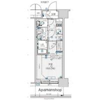 エスリード弁天町桜通レジデンスの間取り