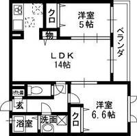 物件の間取り画像