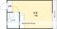 大阪府東大阪市小阪1丁目の賃貸マンション5Cの間取り