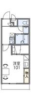 レオパレス金岡の間取り