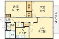 物件の間取り画像
