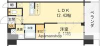 大阪府東大阪市高井田元町2丁目の賃貸マンションの間取り