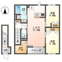 ブルースカイ202の間取り
