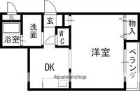 大阪府東大阪市小阪1丁目の賃貸マンションの間取り