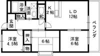 サンポケット302の間取り