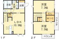 物件の間取り画像