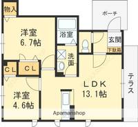 物件の間取り画像